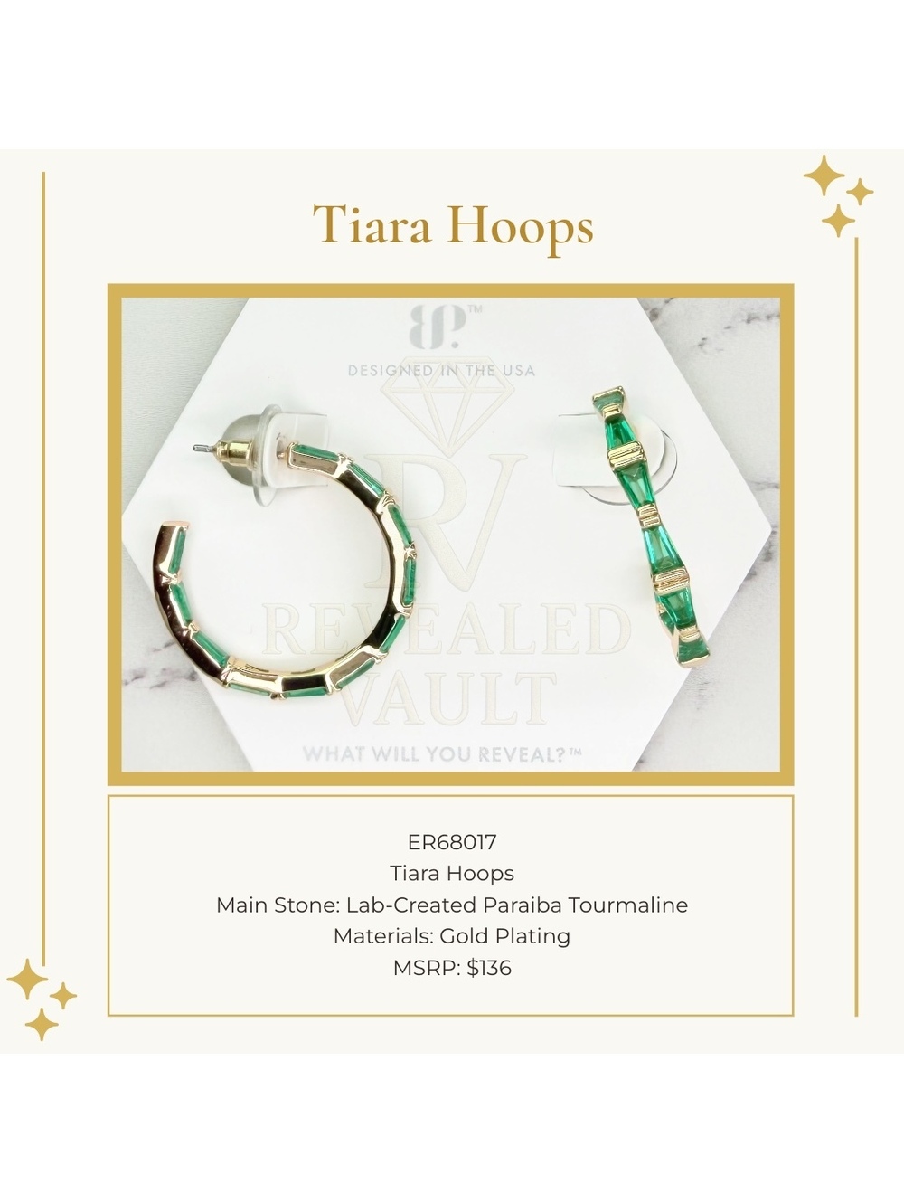 Tiara Hoops - OG
